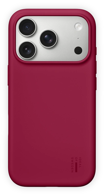 Ideal of Sweden iPhone 17 Pro Max MagSafe silikoninis dėklas, Cranberry, 1 nuotrauka